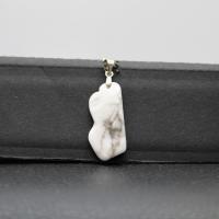 Pendentif Howlite lessence aux 1000 pendules 1